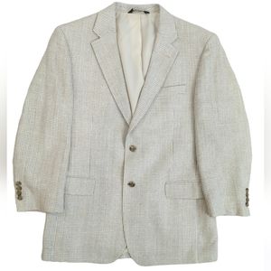 Jos. A. Bank 100% silk Blazer, sport coats, suit jacket, men's 42R